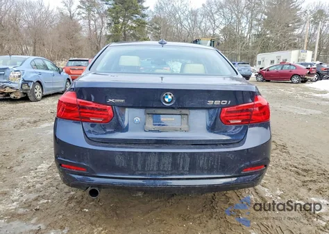 2017 BMW 320 Xi from USA, damaged, VIN WBA8E5G32HNU44283